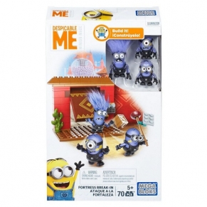 Mega Bloks - „Аз Проклетникът“, Атака на крепостта - Конструктор, 70 части
